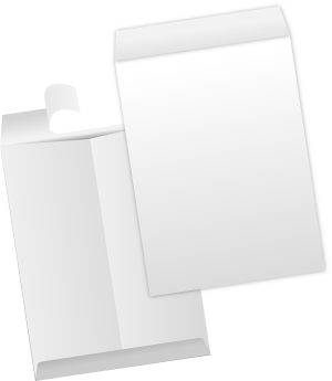 Tyvek® SUB 14 Flat / Open End Zip Stick® – Flaps Folded 500/Carton